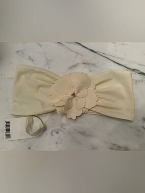 Bahia Maria Maia top in cream size large